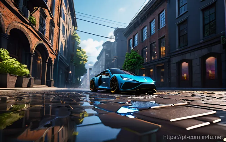 RTX와 GTX 그래픽카드의 차이 - **Prompt:** A highly immersive gaming scene rendered with advanced NVIDIA RTX graphics. A focused ga...