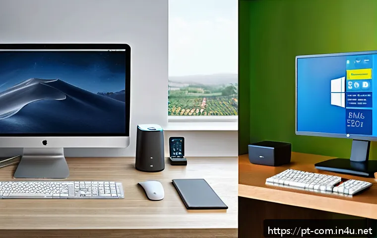 슬림형 데스크톱과 일반 데스크톱 비교 관련 이미지 2